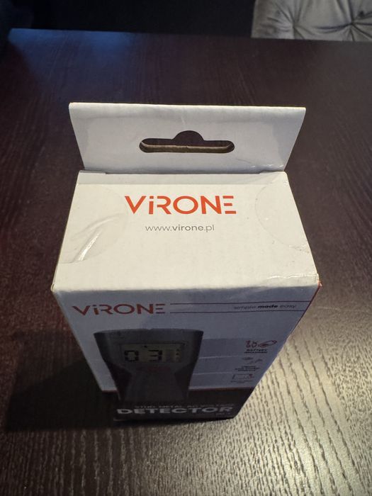 Detektor wykrywacz przewodów, drewna i metalu 3w1  VIRONE