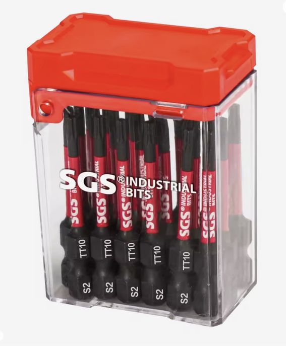 15шт 50-міліметрових підсилених сталевих насадок S2 ударних