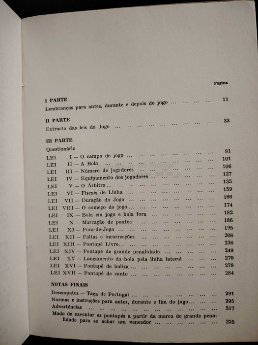 Agenda do Árbitro Leis do Jogo, Francisco Guerra