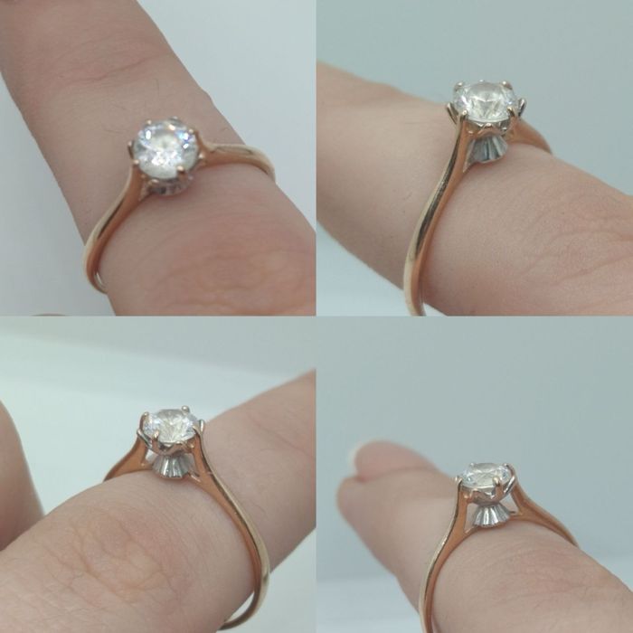 Золотое кольцо 585 проба,1,38г