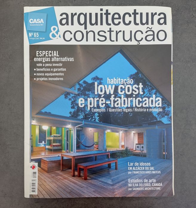 5 Revistas Arquitectura & Construção - N°64 ao N°68