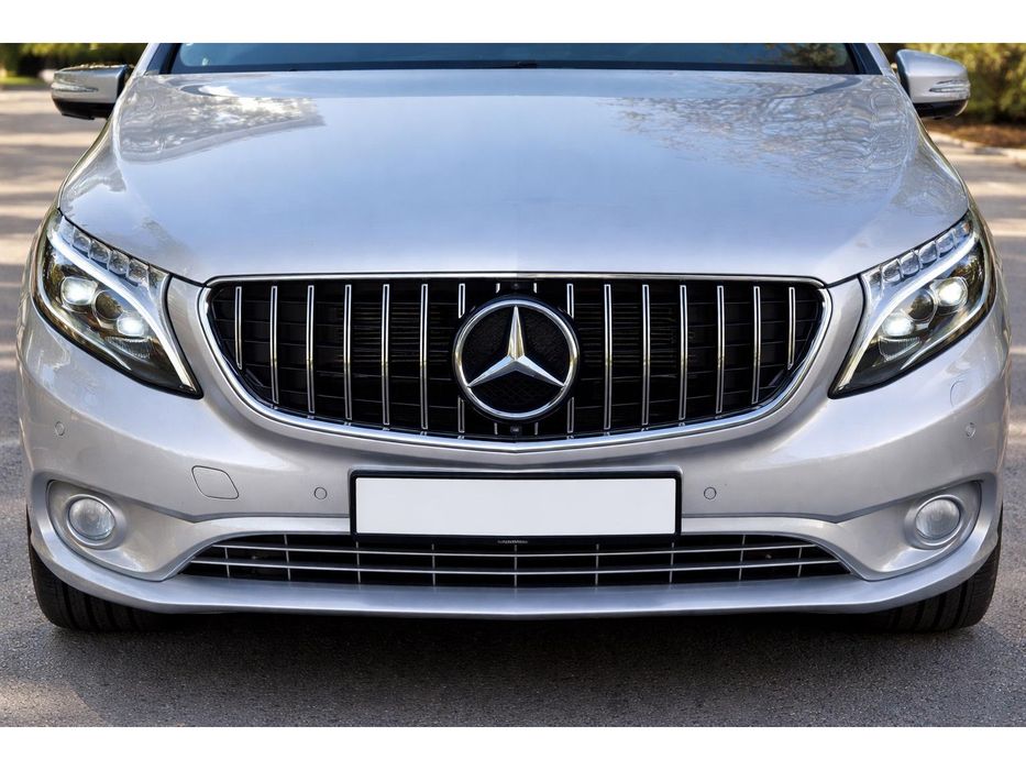 Mercedes Vito W447 Передня решітка GT Chrome (2014-2023 для Vito W447)