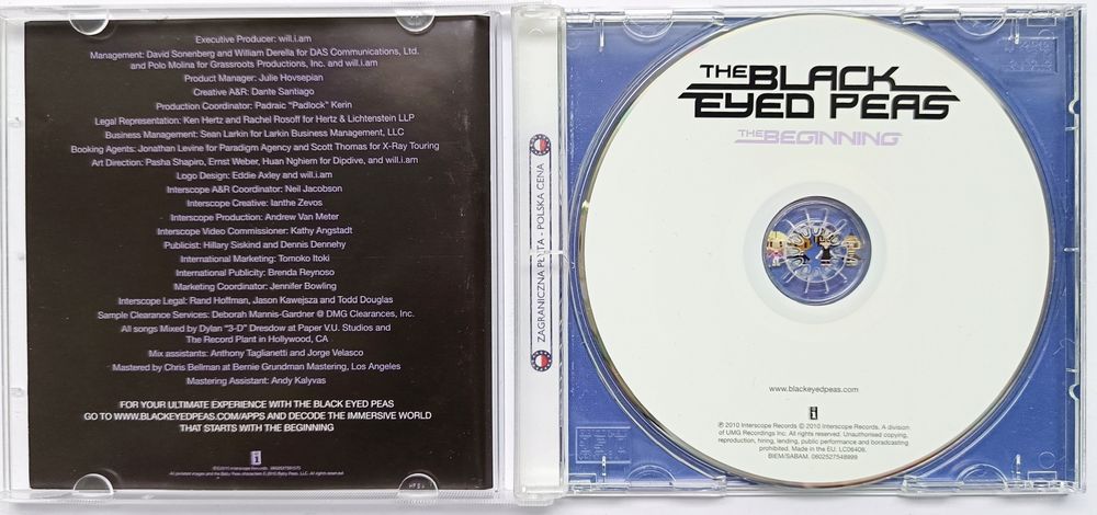 The Black Eyed Peas The Beginning 2010r