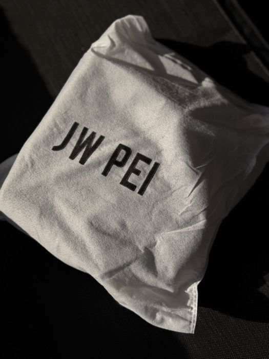 JW PEI cleo box SHAPE top HANDLE bag
