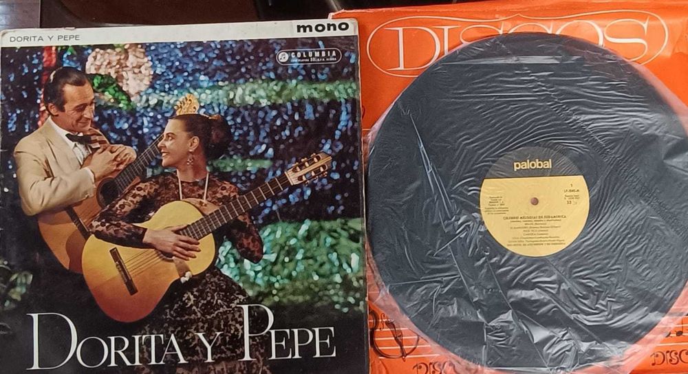 Discos de vinil antigos – Música popular portuguesa e estrangeira