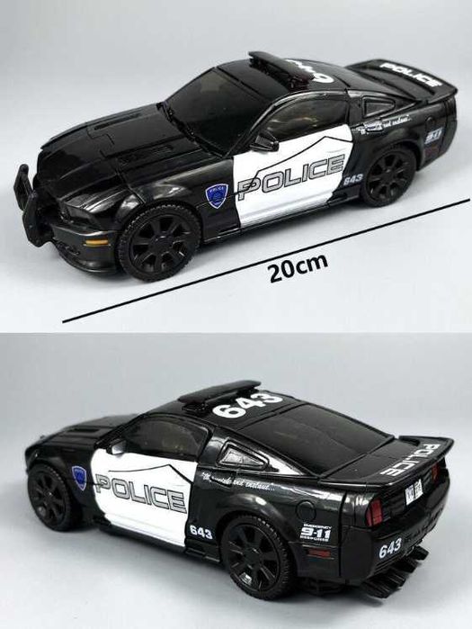 Робот-трансформер Барикейд XP-15 Barricade з металевими деталями 20 см