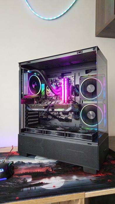 Komputer do gier Gamingowy Nowy Ryzen 5 Ram 32Gb Rx 9060 xt 16gb