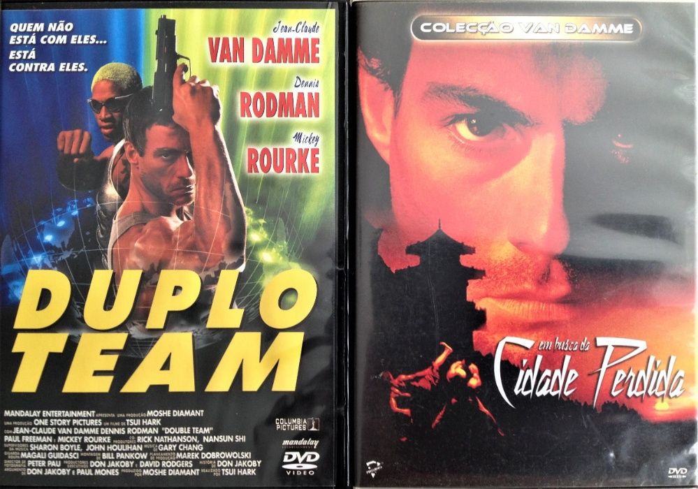 Van Damme - 16 DVDs - Raros - Muito Bom Estado