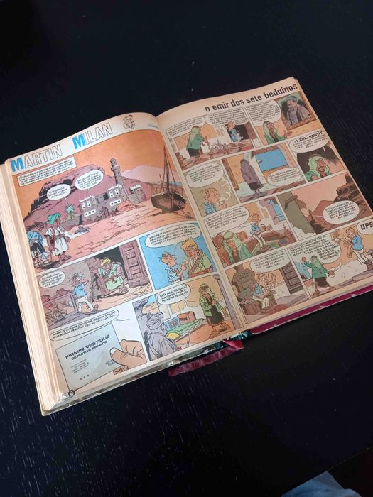 Tintin - Revistas em volumes encadernados - 13 - Ano 7 - 1º vol.