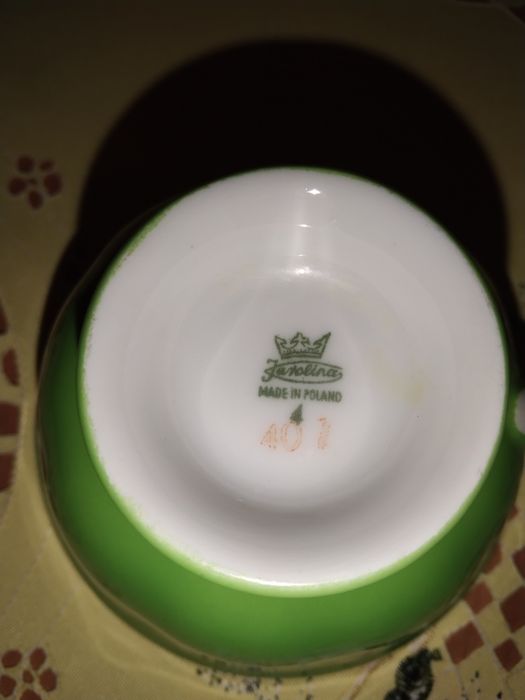 Serwis kawowy Karolina lata 1960