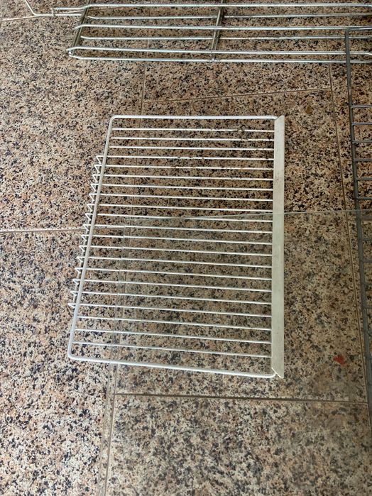 Vídros e suportes de metal de frigorífico e acessórios churrasqueira