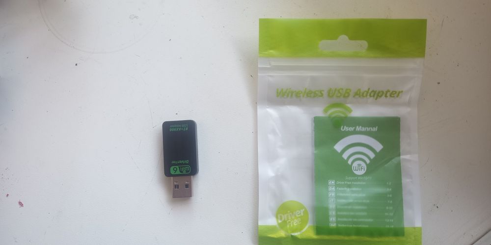 Wi-fi  fi6+Bluetooth 5.4 адаптер