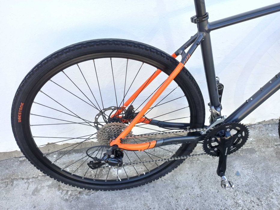 Rower gravel przełaj White GX Lite koła 28 tarczówki  na 160-180 cm