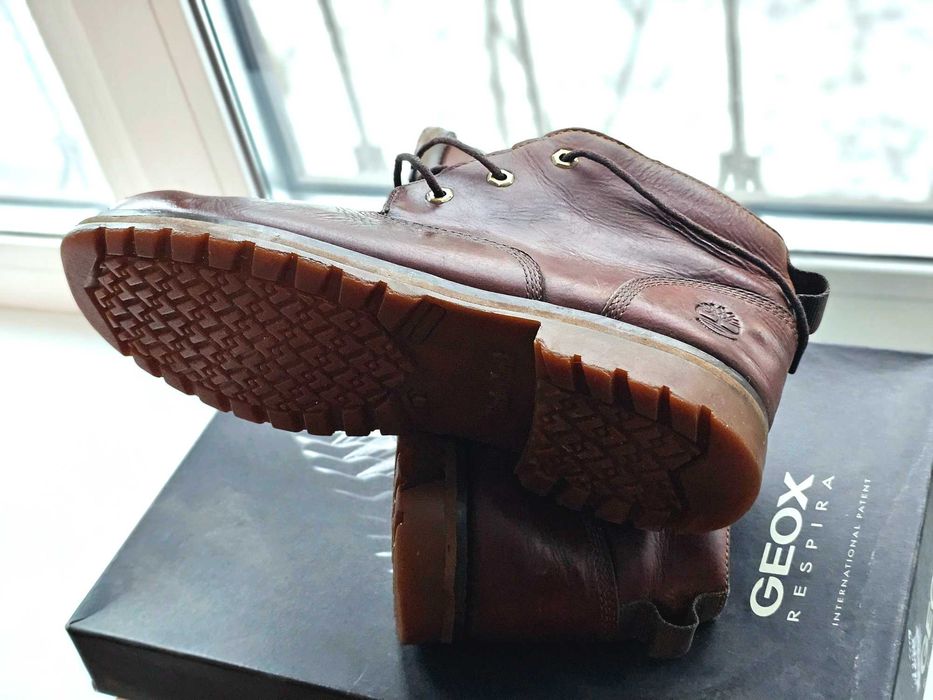 Продам оригинальные кожаные кожа ботинки от Timberland