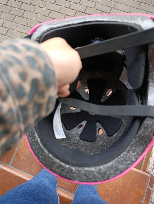 Kask ochronny dla nastolatki