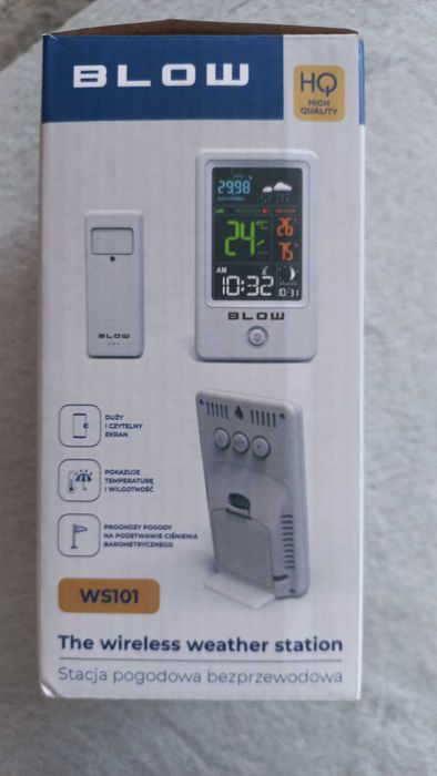 Stacja pogodowa Blow WS101 bezprzewodowa
