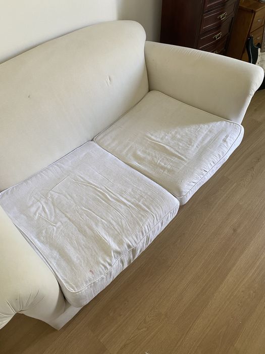Sofá-cama 2 lugares – com estrutura de cama (sem colchão) - NEGOCIÁVEL