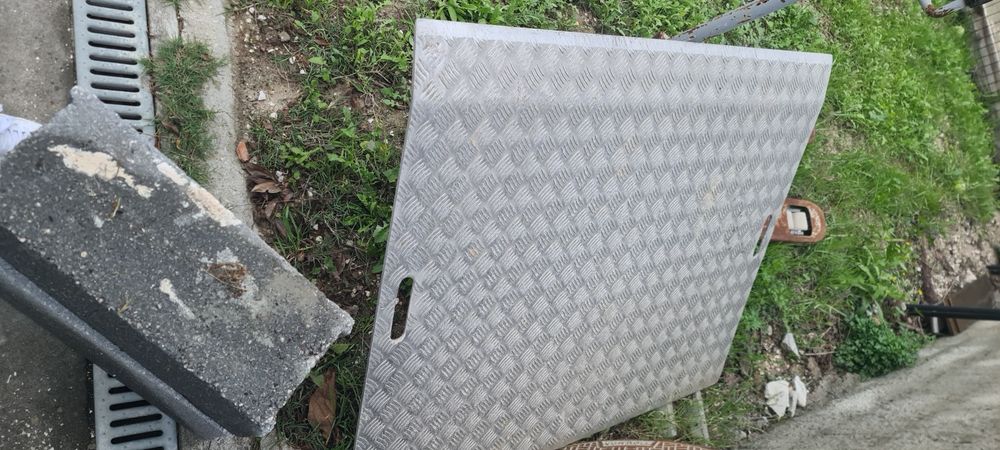 Rampa/Chapa de Carga e Descarga Alumínio 1200kg - 125x100 - Kaiser