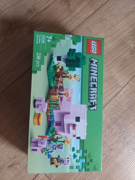 Nowe lego miecraft zestaw domek świnki