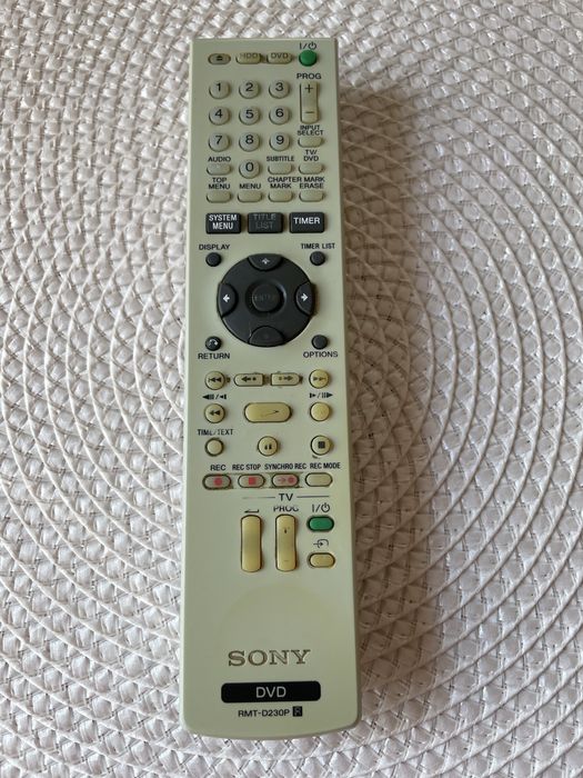 Pilot Sony RMT-D230P