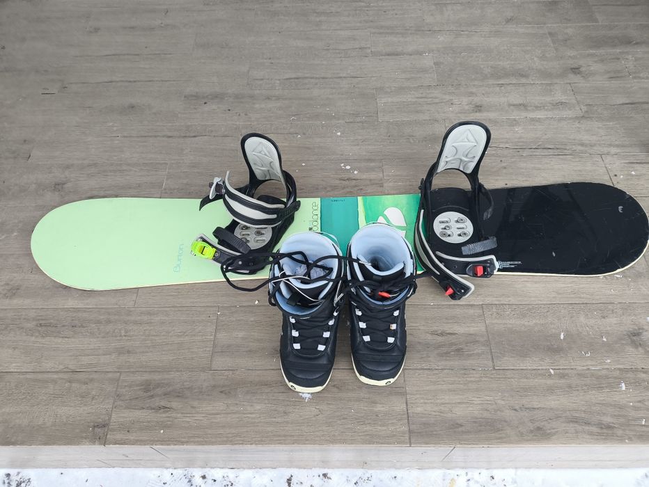 Deska snowboardowa Burton 153 cm z butami