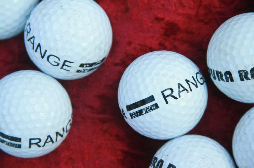 piłki golfowe golf zestaw vintage