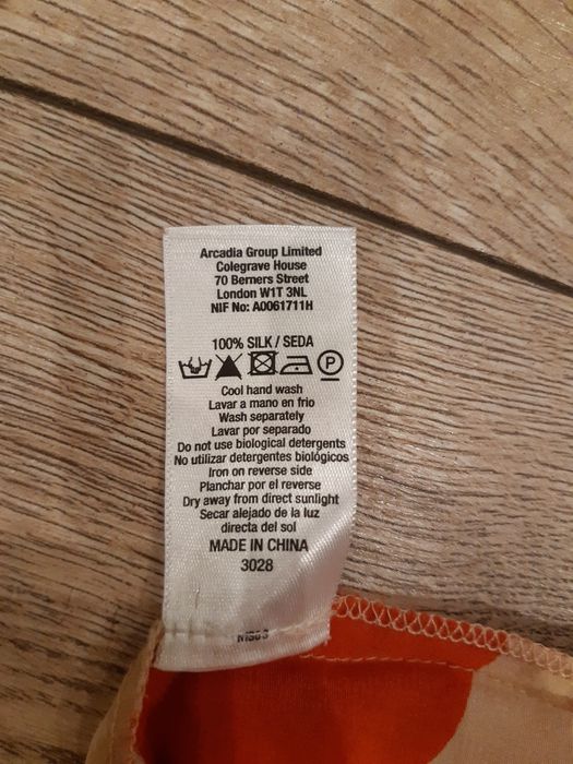 Sukienka 100% silk jedwab