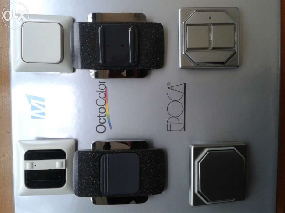 Interruptores e tomadas eléctricas