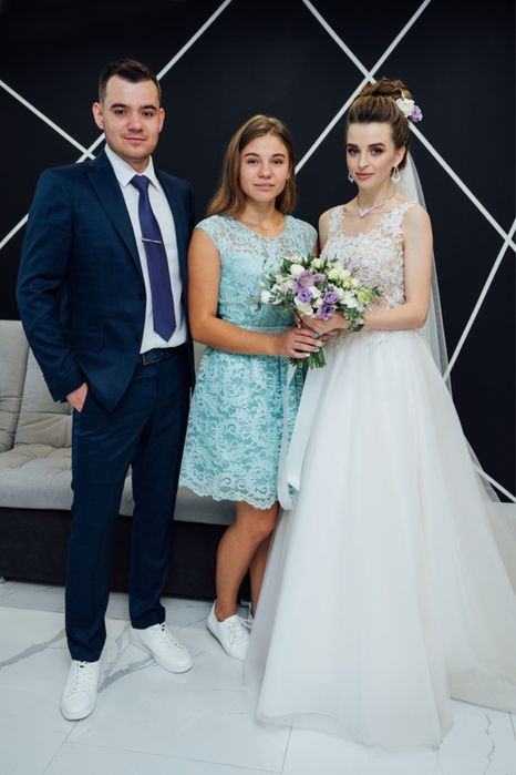 Свадебное платье, фата