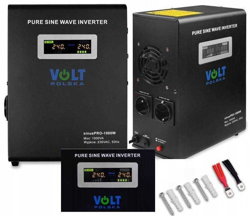 Інвертор 1000W Volt Polska ДЖБ ИБП Преобразователь. Инвертор для котла