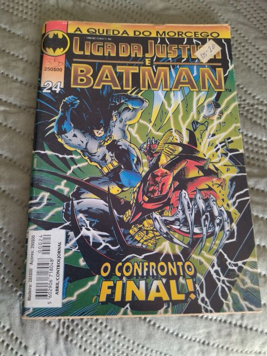 Liga da Justiça e Batman Nrs 23 24 e 25