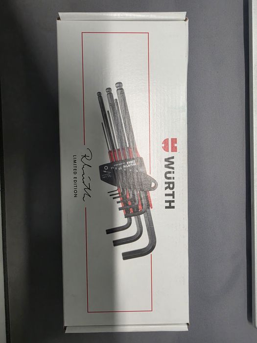Wurth Zestaw kluczy imbusowych, edycja RW 9 elem. Warszawa Wawer • OLX.pl