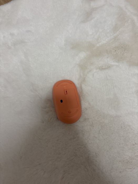 Salmon-colored Microsoft Wireless Mouse476998466882785281