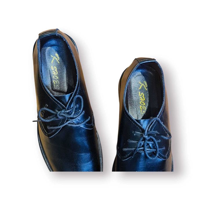 Sapatos K Shoes – Oxford Clássico Pele Preta(Tam.: 43,Made in England)