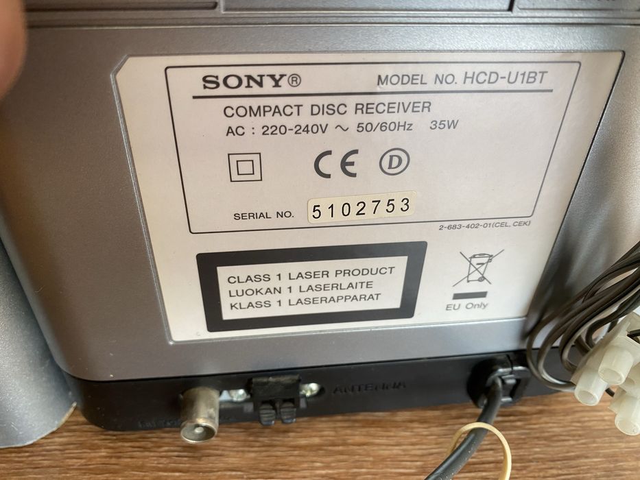 Музичний центр sony usb bluetooth
