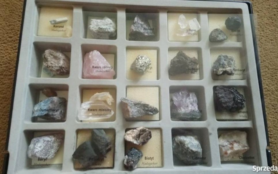 SKARBY ZIEMI KOLEKCJA kamienie i minerały