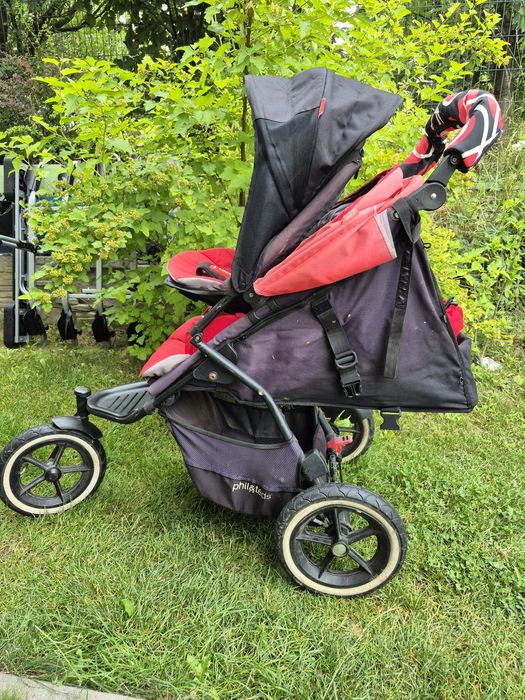 Wózek podwójny rok po roku Phil&Teds Navigator