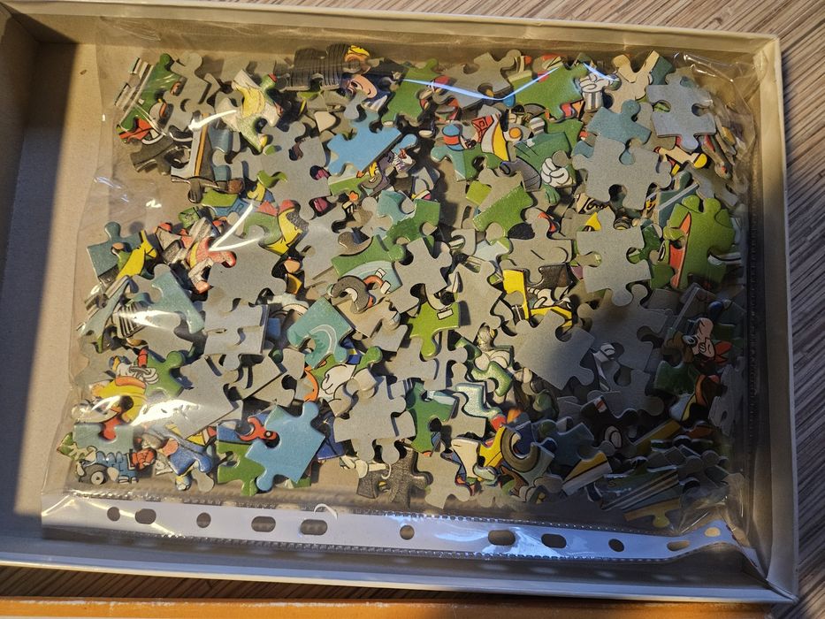 Puzzle (-3 braki) 300 elementów 1983 rok myszka miki disney ravensburg