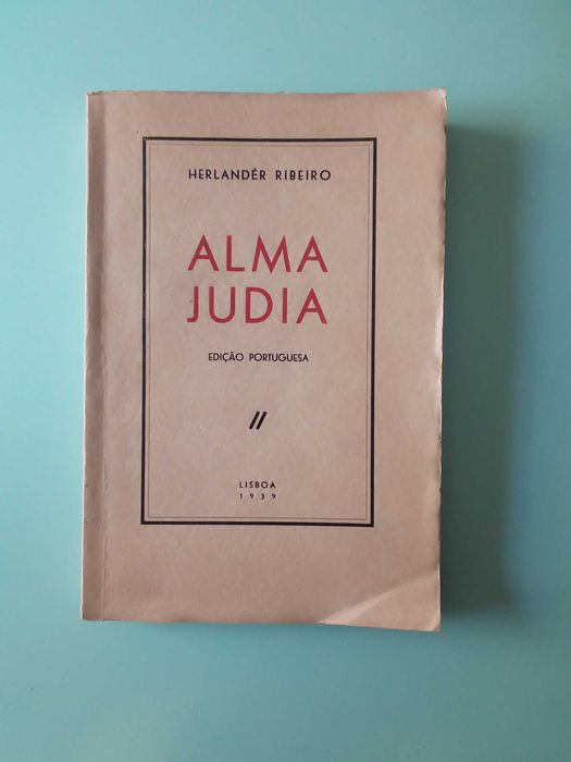 Livro "Alma Judia", de Herlandér Ribeiro