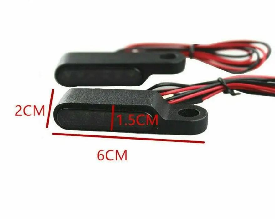 Luzes led piscas mota