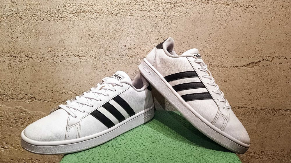 ADIDAS GRAND COURT r.45 1/3 skóra stan bardzo dobry