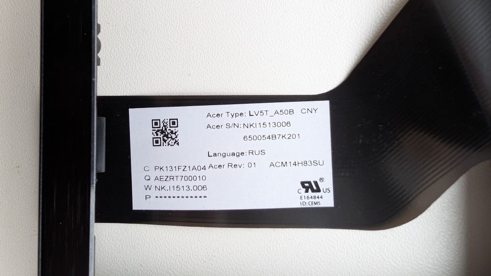 Acer Aspire F5-571 E5-573 E5-532 E5-522 топкейс
