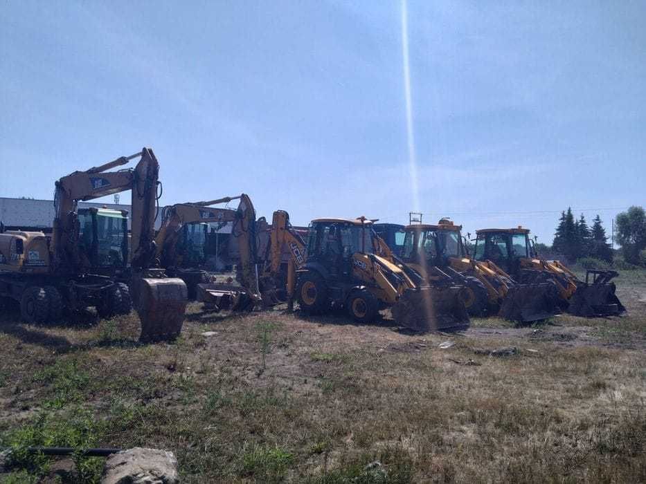 Usługi koparko-ładowarką roboty ziemne, wyburzenia, wywóz gruzu