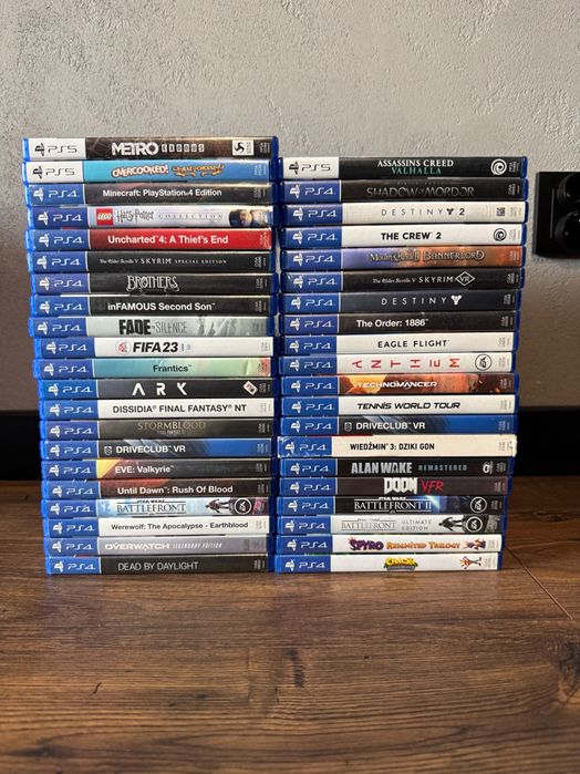 Gry na konsole PS4/PS5 ceny od 20zł