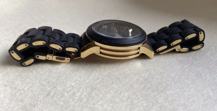 Relógio Michael Kors Runway MK5191 - Preto e Dourado (A funcionar), Pouco uso.