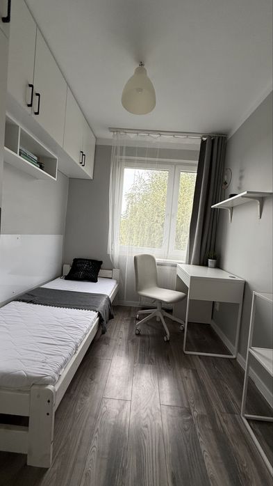 Pokój 1-os. dla studenta Świetny dojazd na uczelnie ul. Mackiewicza 25