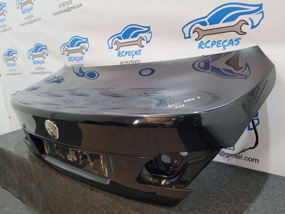 PORTA TAMPA MALA BMW SERIE 7 E67 SEDAN CARRO FECHO PUXADOR