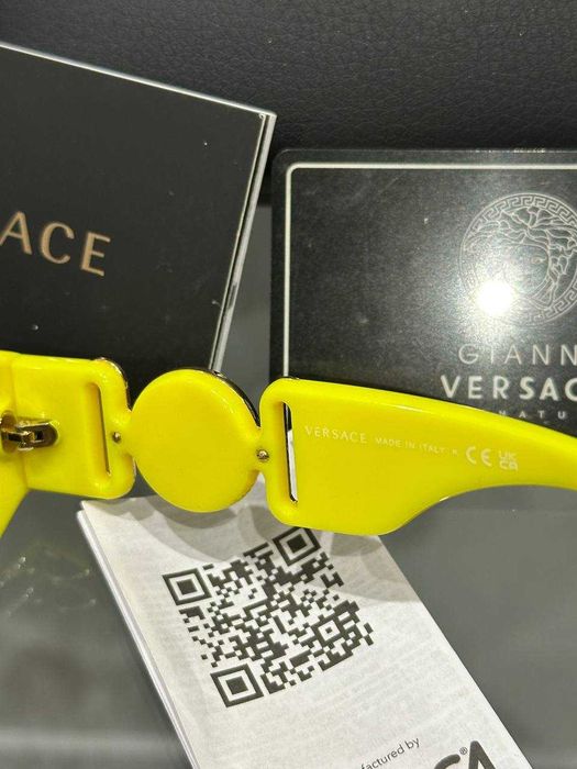 Окуляри Versace VE4361 Жовті Оригінал | Очки Версаче Желтые Женские