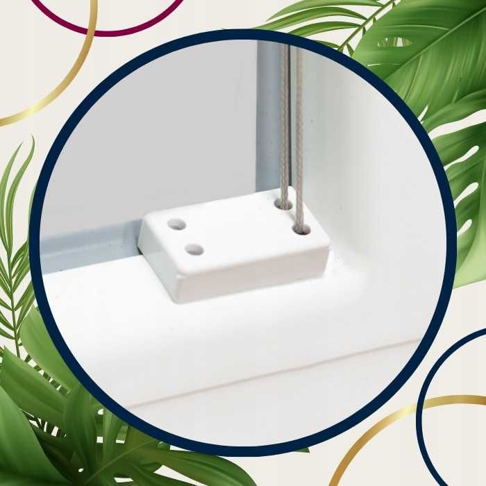 Roleta plisowana na wymiar 34x100 żaluzja plisa INWAZYJNA