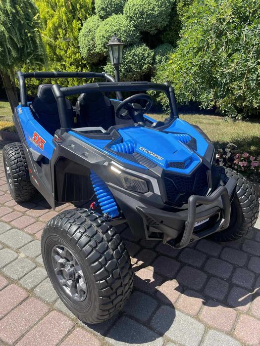 Auto na akumulator dla 2 dzieci Quad Buggy UTV Off-Road 4 x 200 W 24V